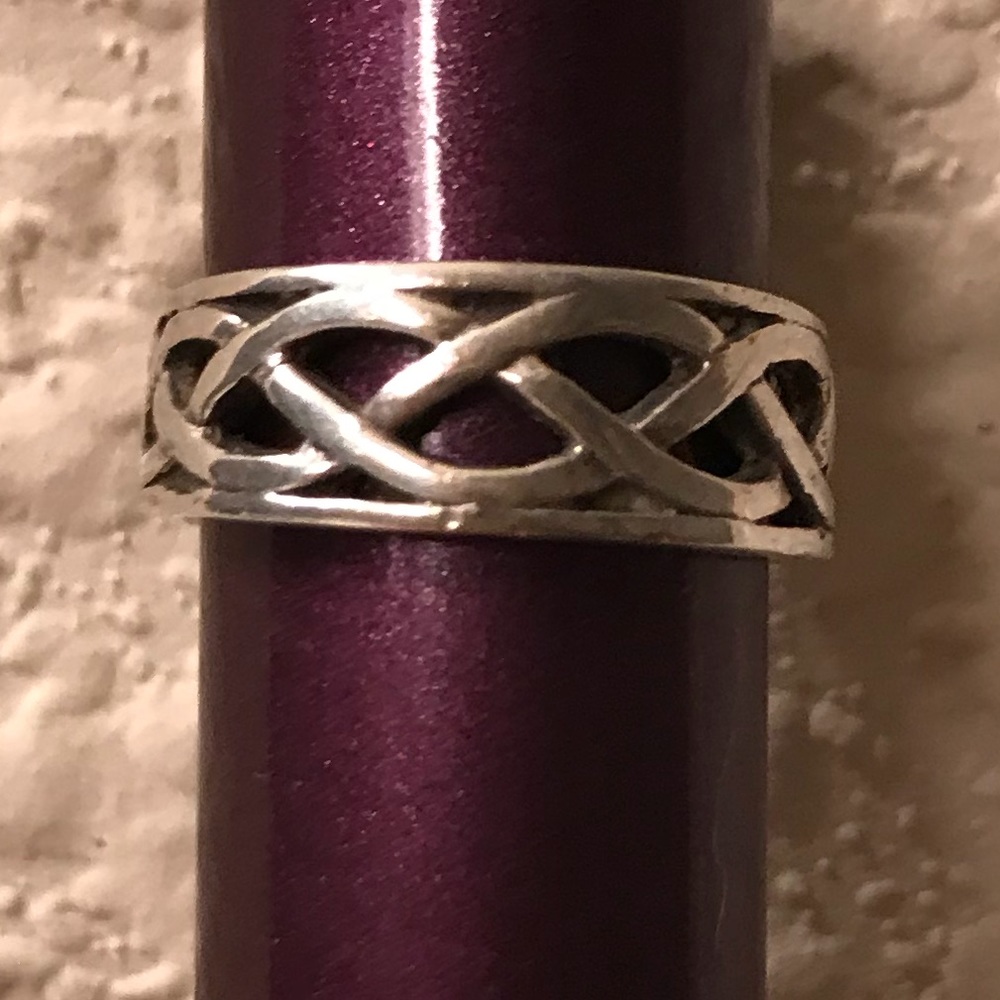 Toe Ring - sterling silver - adjustable